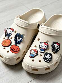 PVC Cartoon Character Stitch Halloween/Halloween Decoration Shoe Charms Gothic Style Wholesale - Multicolor - View 1