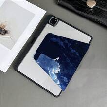1件平板電腦保護殼附筆槽，相容 iPad 10代 10.9 吋 2022 智慧保護殼/Air 13(M3 2025)/Air 11(M3 2025)/Air 11(M3 2025)/11(A16 2025)，相容 Oppo Pad、 Matepad、Vivo Pad、Honor Pad、Xiaoxin Pad - 彩色 - 查看 4