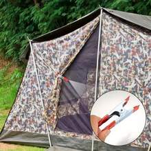 2 Inch Metal A-Shape Clamp Mini Multi-Function Tent Clip Rubber Coated Woodworking Fixing Clamp Spring Clip - Metal Clip - View 1
