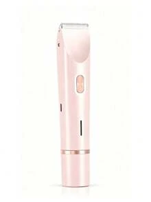 AXH 2-In-1 Women's Electric Shaver, Painless Bikini Trimmer, Waterproof & Detachable Head For Women's Intimate Area - Multicolor - View 12