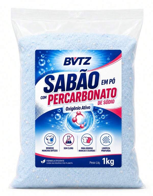 Sabão Com Percarbonato De Sodio Tira Mancha Clareia Roupas Brancas