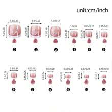 24 Stück französische Farbverlauf Nude-Rosa Schmetterlingsmuster quadratische Press-On Zehennägel, Press-On Pediküre, wiederverwendbare DIY Zehennagelspitzen für Frauen, Sommer Fußnagelkunst Dekoration, Nagelbedarf für Zuhause und Salon - Verschiedenfarbig - Übersicht 5