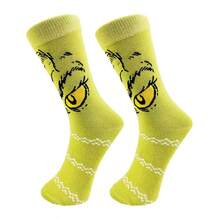The Grinch 1 Pasang Kaos Kaki Natal; Perlengkapan Kostum Kreatif Kartun, Perlengkapan Foto, Hadiah Natal; Hadiah Pesta - MultiWarna - View 14