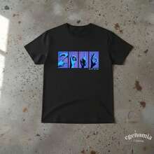 Men T-Shirts - 黑色 - 查看 7