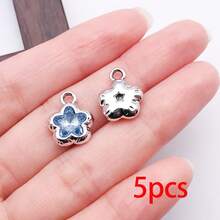 5/10pcs Five Pointed Star Rhinestone Charms Faceted Crystal Star Pendant Charms For DIY Bracelet Necklace Earring Jewelry Making Findings - Multicolor - View 18