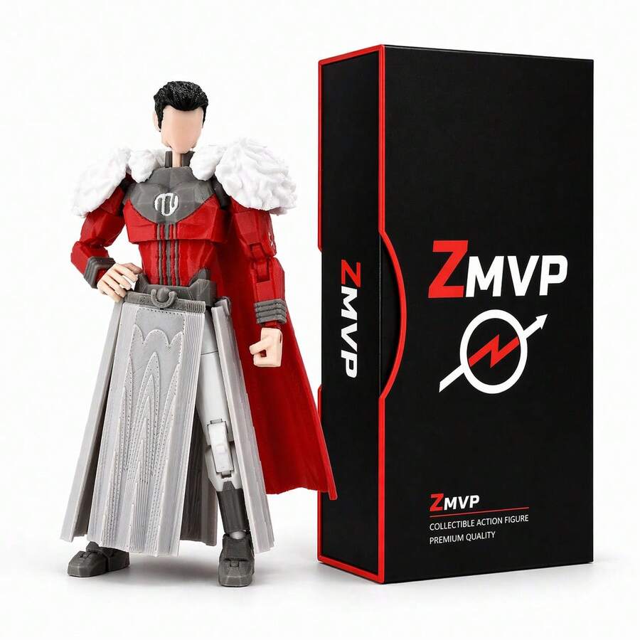ZMVP Movable Action Figure, Invincible Young Hero Series Collectible Statue, Exquisite Painted Desktop Ornament, High-End Hobby Display Decoration, Collector's Desktop Collectible Gift - Multicolor - View 1