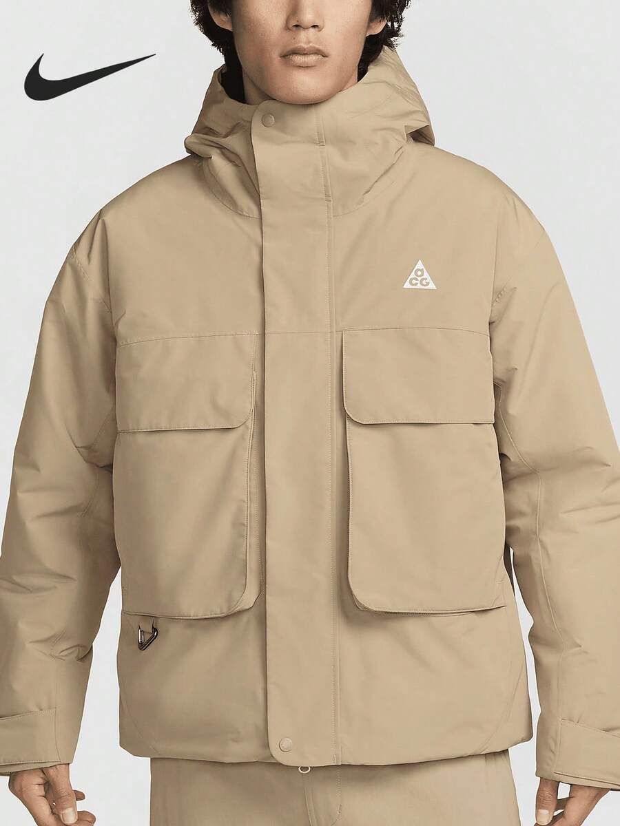 Nike Authentic Storm-FIT Men's Wind-Resistant Water-Repellent Padded Coat FV8682-247 - FV8682-247 - View 1