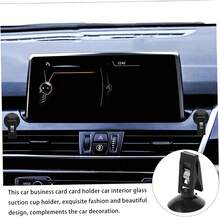 4pcs Car Suction Cup Clips - Strong Adhesive Car Window And Windshield Holder, Suitable For Sun Visor, Receipts - Durable Plastic No Residue Removable Holder (Black), Car Clips - Multi-functional Suction Cup - View 6