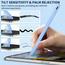 Universal Capacitive Stylus Pen Compatible With Ipad, Pencil Style Active Touch Pen, Compatible With Android And Apple Touchscreens, For Drawing And Handwriting - Multicolor - View 6