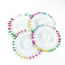 Head Pins - Colored Leaves - View 3