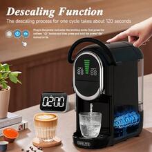 CAFELFFE 4-In-1 Capsule Coffee Machine | One-Touch Brewing | 20 BAR | Hot & Cold Brewing | Compatible With D*|N*|K* Capsules | ESE | Ground Coffee | Visible LCD Panel | 7-Level Water Adjustment | 600ml Removable Water Tank | - UK Plug(220-240V) - View 6