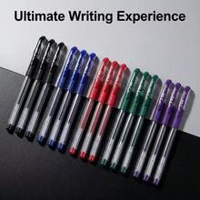 1 包 AOPO 彩色圓珠筆 7支/組，12支/組 高品質書寫 0.5mm (2支黑色 + 2支藍色 + 1支紅色 + 1支綠色 + 1支紫色) 中性筆，學校經濟選擇，性能優異且獨特 - 套裝 - 查看 7