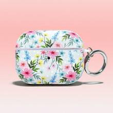 Ditsy Floral Leather Protective Case For AirPodsPro3 Hard PC Shell, With Metal Ring PU Cover Compatible With AirPodsPro2/4 Models - Multicolor - View 20