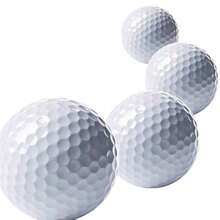 1pc Two-Layer Surlyn Golf Practice Balls, Custom Logo Printable Training Golf Balls, Durable Competition Golf Balls For Outdoor Driving Range - A - View 11