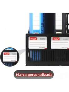 SH--Revistero Cesta De Archivo Para Oficina Escuela Hospital--recomendar - negro - Ver 7