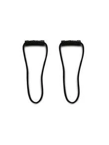 1/2pcs Heavy-Duty Hose & Cord Organizer Strap With Ergonomic Rubber Handle – Perfect For Garden, Garage & RV Storage - Black - View 9