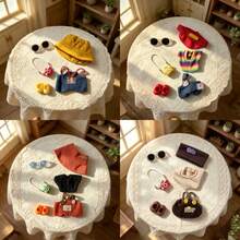1pc LBB Doll Accessories And Clothing Set, Suitable For 17cm Dolls, Mini Clothing Accessories, Unique Gift For Collectors (Note: Only Includes Clothing, Doll Not Included. Some Accessories Colors Random.) - Multicolor - View 3