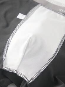 5pcs Teen Boy Mid-Waist Boxer Briefs - Multicolor - View 7