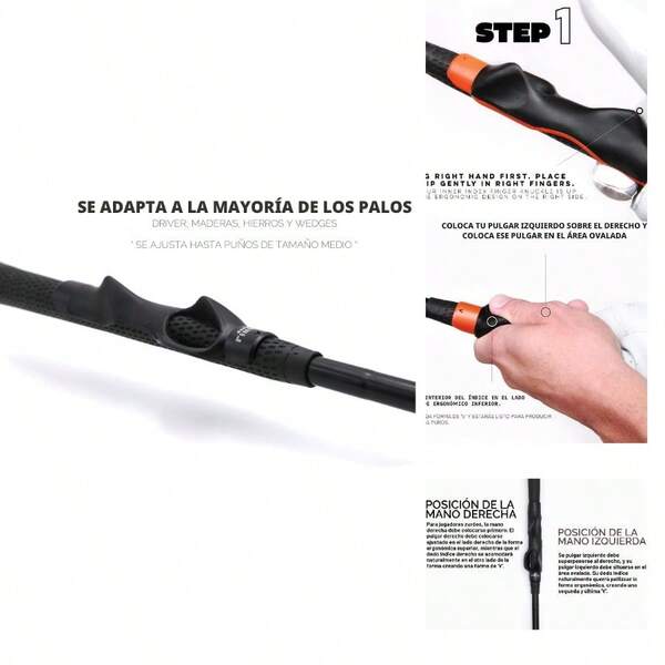 Grip Trainer LH/Accessory To Improve The Positioning Of The Hands On The Club - Swing Trainer