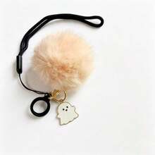 1pc Cute Ghost Vape Pendant Holder, DIY Ghost Vape Pendant, Vape Wrist Strap Holder, Halloween Gift - Black - View 7