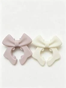 1/2件裝蝴蝶結矽膠刮刀架、湯勺收納架、通用刮刀、廚房用具,適用於加熱、提起鍋蓋、防止濺灑,居家與廚房餐廳使用,廚房收納配件,湯鍋防溢,開學季、萬聖節、聖誕節禮物首選 - 彩色 - 查看 12