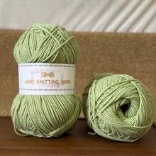 2件 100g/件 5層彩虹牛奶棉，手工編織仿棉線，長距離染色工藝，手工DIY產品，總重200g。觸感柔軟，編織順滑，耐褪色，抗起球。每球約220m±239yds - 彩色 - 查看 56
