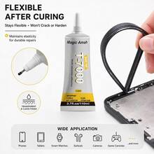 25ml/50ml/110ml T-7000 Transparent Multi-Purpose Glue, Waterproof Flexible Repair Adhesive With Precision Needle, Suitable For Phone Screen Frame, Back Cover, Electronic Products, Plastic, Glass, Ceramic, DIY Crafts - T7000 - View 3