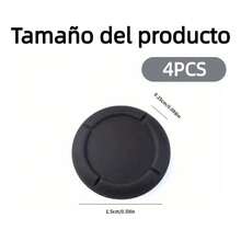 4 Gomas Para Joycon Refaccion Joystick Silicon Capuchon - Negro - Ver 5