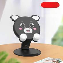 1pc Cute Cartoon Adjustable Foldable Rotatable Desktop Phone Holder, Slouchy Portable Tablet Stand, Suitable For Study, Live Streaming, Phone Storage, Fit For Dorm, Bedroom, Living Room, Office - Multicolor - View 11