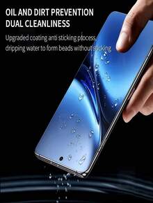 5Pcs HD Hydrogel Soft Film Full Coverage Screen Protector Compatible With Motorola Edge 30/40/50/60 Pro Fusion/ 6/7/8/9/10 Scratch Automatic Repair High Definition Glossy Surface, Automatic Adsorption, Easy To Install Explosion Proof And Scratch Resistant Support For Fingerprint Unlocking (NOT GLASS) - Clear - View 8