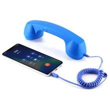 Vintage Landline Phone Handset Call Microphone, 3.5mm / Type‑C Direct Plug‑In Handset Microphone With Volume Control Anti‑Tangle Cable For Smartphones - View 18