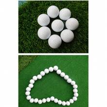 1pc Two-Layer Surlyn Golf Practice Balls, Custom Logo Printable Training Golf Balls, Durable Competition Golf Balls For Outdoor Driving Range - A - View 7