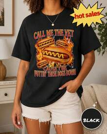 Men Outdoor Tees & Tanks - 黑色 - 查看 1