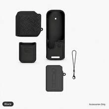 Silicone Protective Case For Osmo Pocket 4, Full Coverage Anti-Scratch And Anti-Collision Cover, Standard Version With Lanyard/Basic Version With Lanyard And Base, Macaron Color Series For Daily Use In VLOG, Hiking, Cycling, Travel And Other Scenarios (Accessories Only) - View 10