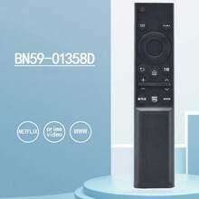 ABS Material TV Remote Control Replacement BN59-01358D TV Remote Control BN59-01358A BN59-01358B - Black - View 3