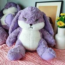 1pc Floppy Ear Plush Rabbit Doll, Soft Plush Rabbit Doll Is A Comfortable Children's Pillow And Sleep Companion, This Rabbit Plush Doll Is Soft And Skin-Friendly, Suitable For Home Decor, Party Decoration, Exquisite Gift For Christmas And Halloween - Multicolor - View 11