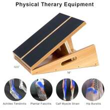 StrongTek Wooden Slant Board, Adjustable Incline, Side Handles, Non-Slip Standard And XL Sizes, Full Or Partial Non-Slip Surfaces, Side Carry Handle, Calf And Ankle Stretching, Squats And Rehab - Fullcoverage - View 3