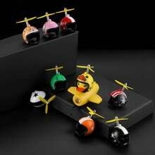 Luz Delantera para Bicicleta Yellow Duck, Luz para Ciclismo Nocturno, Ciclismo de Montaña y Carretera, Equipo de Ciclismo, Luz de Avión - Negro - Ver 7