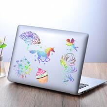 20 tờ màng ép lạnh trong suốt chống nước khổ A4, họa tiết kính vỡ holographic, mặt sau tự dính, dùng ép ảnh, miếng dán nhựa 8.3 x 11.7 inch - Kim cương - Xem 7