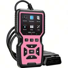 V519 Advanced OBD2 Scanner - Real-Time Diagnostic Reader, Professional Mechanics' Choice For Engine Health - Portable & Broad Compatibility - Pink - View 10