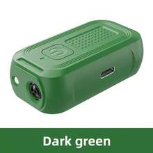 超音波防吠裝置，可充電式寵物驅趕器，防吠訓練器，寵物用品，小巧方便，狗狗訓練器 - 綠色 - 查看 6