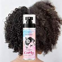 Curly Hair Styling Setting Spray, Enriched With Moroccan Argan Oil And Rosemary Oil, Moisturizing And Oil-Controlling, Anti-Frizz, Volumizing And Shiny Hair, Natural Styling, Easy To Manage, Curly Hair Styling Care - Hairspray - View 8
