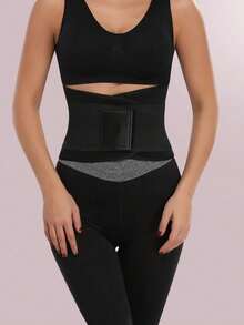 Sweat-Inducing Waist Trimmer For Fitness, Yoga, Running, Neoprene Waist Cincher, Body Shaping Waist Support, Enhanced Abdominal Compression Belt - Multicolor - View 7