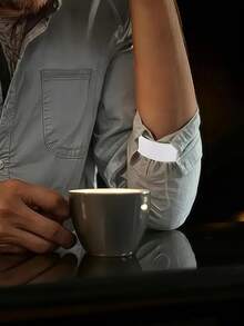 2Pcs Unisex Elastic Adjustable Anti Slip Sleeve Garters Shirt Sleeve Holders Arm Bands Comfort Cuff Fix Straps For Bartender Office Worker Dress Shirts Daily Use - Multicolor - View 4