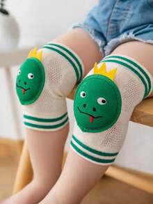 2pcs Baby Cartoon Knee Pads, Anti-Slip Knee Pads For Baby Crawling And Walking, Cartoon 3D Animal Cushioning Anti-Fall Knee Pads, Breathable Mesh High Elasticity Non-Constricting, Multiple Styles Available, Essential For Baby Crawling And Walking! - Baby Cartoon Knee Pads - View 17