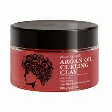Moroccan Argan Oil Curl Styling Mud, Curl Defining Mud, Enhances Hair Shine And Volume, Suitable For Curly And Wavy Hair. Nourishing Deep Care Styling Cream, Unisex - Full Size - View 12