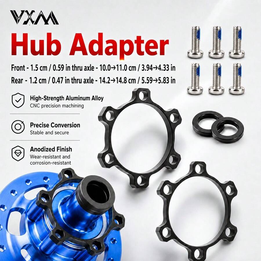 VMX Hub Adapter 100mm To 110mm / 142mm To 148mm BOOST Brake Rotor Spacer