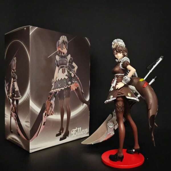 1pc Zenless Zone Zero Ellen Joe Shark Maid Anime Girl Figure Model Peripheral Decor