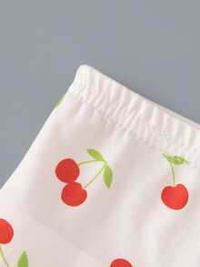 5pcs/Pack Young Girl Cute Printed Comfortable Simple Boxer Shorts - Multicolor - View 4
