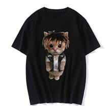 Casual T-Shirts With Funny Cat Prints For Men And Women, Summer Fashion T-Shirts For Men,  Clothing For Girls And Boys, Funny T-Shirts. - Shape - View 1